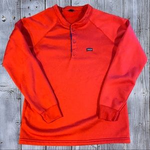 Patagonia capiline henley sweater. Size L